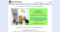 Desktop Screenshot of portionmate.com